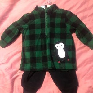 Penguin little infant outfit 0/3